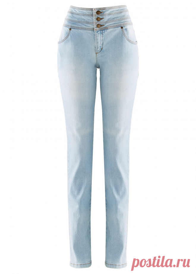 Джинсы, низкий рост (K) желтый - John Baner JEANSWEAR купить онлайн - bonprix.ru