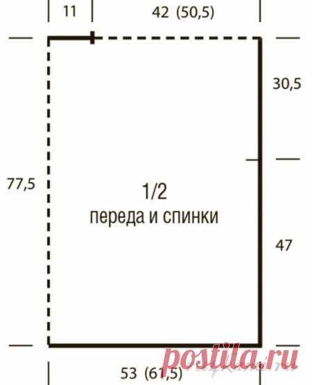 Пончо спицами &raquo; Сайт "Ручками" - делаем вещи своими руками