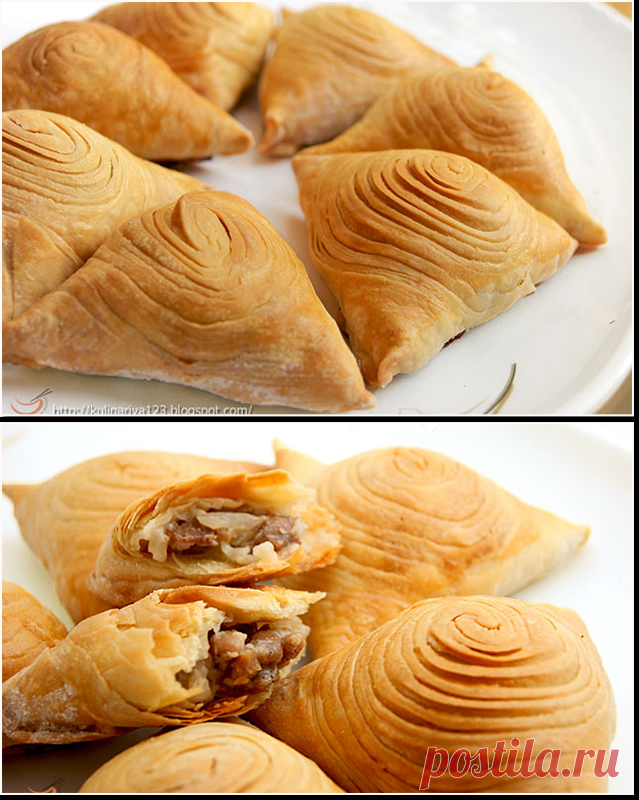 Самса с булочкой