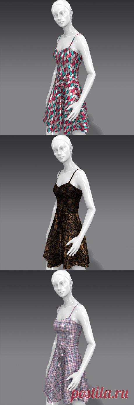 Летнее женское платье в романтическом стиле - бесплатная выкройка и пошаговое описание пошива | ✂ BuZA Style - бесплатные выкройки PDF | Яндекс Дзен