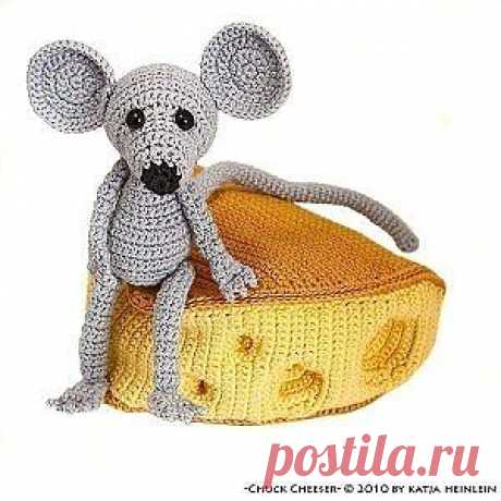 Мышонок с сыром (перевод Konareyka) / Вязаные игрушки. Мастер-классы, схемы, описание. / PassionForum - мастер-классы по рукоделию