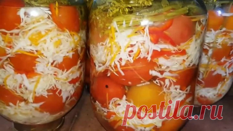ЗИМОЙ ОБЛИЖЕШЬ ПАЛЬЧИКИ!! НЕВЕРОЯТНО ВКУСНЫЙ РЕЦЕПТ ПОМИДОР НА ЗИМУ!