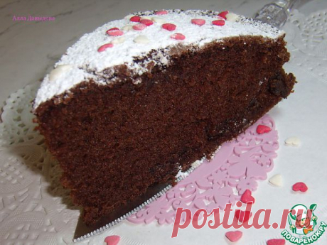 Шоколадный манник.