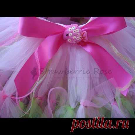 Baby Girls Birthday Tutu Dress Outfit Posh от StrawberrieRose