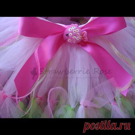 Baby Girls Birthday Tutu Dress Outfit Posh от StrawberrieRose