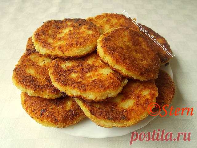 Кабачковые котлеты с картошкой и сыром