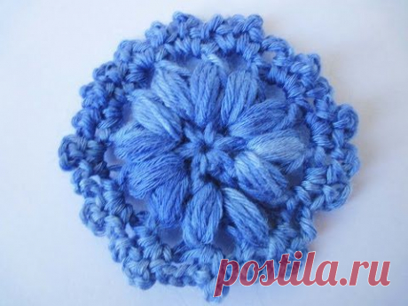 Цветочный мотив Floral Motif Crochet