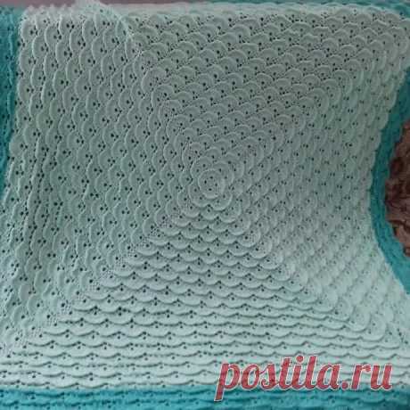 Пледик для детской кроватки