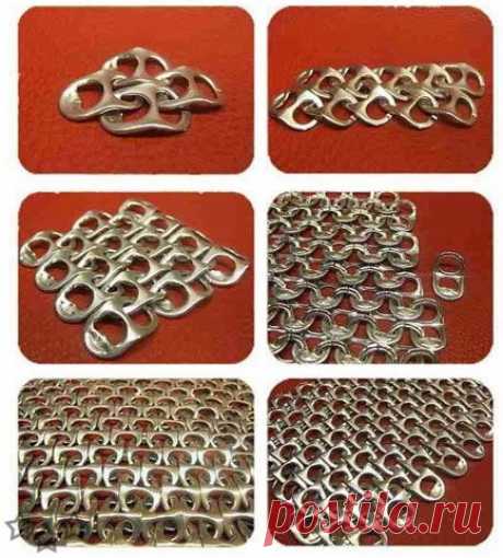 Como hacer una Cortina con anillas de latas - Javies.com
