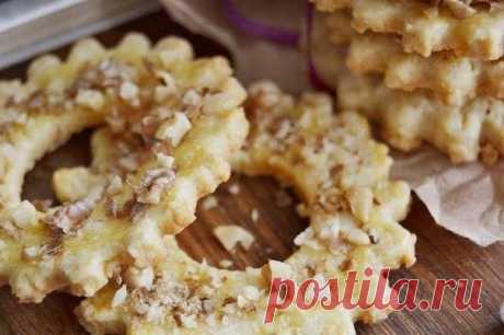 "Песочные кольца с орехами". Вкуснейшие!