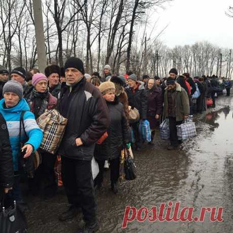 Эвакуация из Углегорска в Макеевку