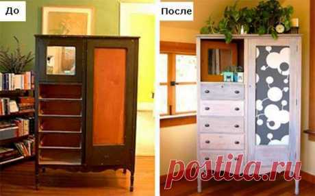 Реставрация старого шкафа