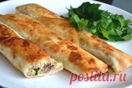 Закусочные рулетики из армянского лаваша