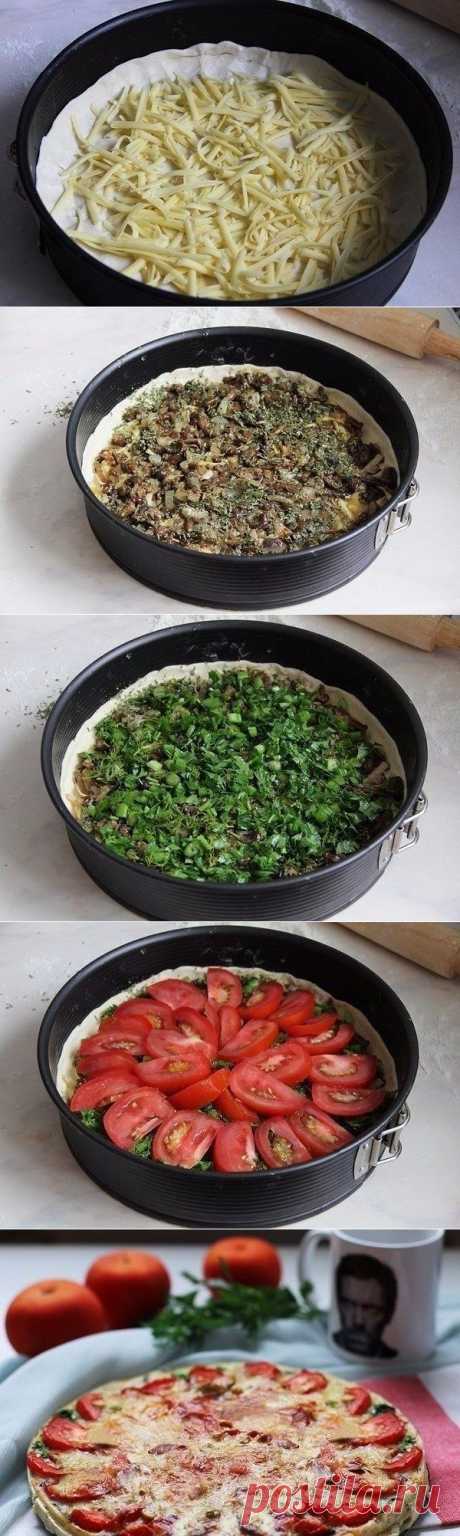Запеченный хлеб с чесноком