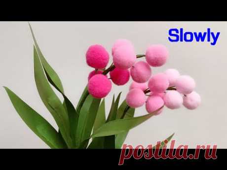 ABC TV | How To Make Flower Bouquet Accessories #1 | Flower Die Cuts (Slowly) - Craft Tutorial