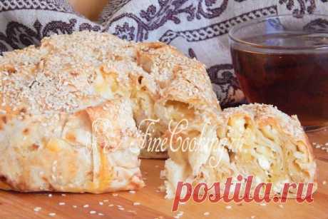 Пирог из лаваша с сыром - FineCooking.ru