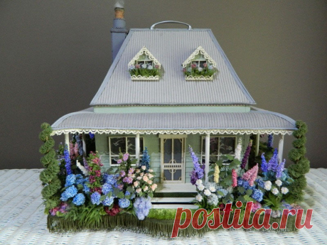 Dabbie Gay и ее домики мечты в миниатюре - Ярмарка Мастеров - ручная работа, handmade