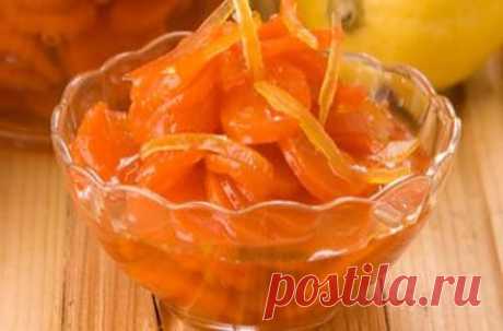 Варенье из моркови | Банк кулинарных рецептов