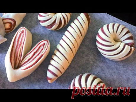 红豆面包 | Red Bean Bread | 花式豆沙面包