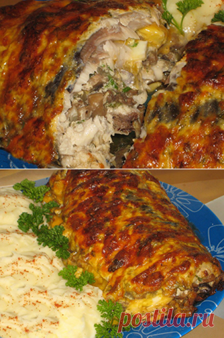 Фаршированная скумбрия