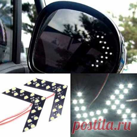 LED указатели поворота зеркала заднего вида, белые, пара Пластины в форме стрелки со светодиодами для установки в боковые зеркала заднего вида автомобиля и индикации поворота. Стильная и полезная вещь.
В комплекте пара.Светодиоды яркие и качественные, с длительным сроком службыРабочее напряжение: 12 ВКоличество светодиодов на одном светильнике: 14Цвет свечения: белыйРазмер одного светильника: 5 х 4 смДлина кабелей: прибл. 15 см