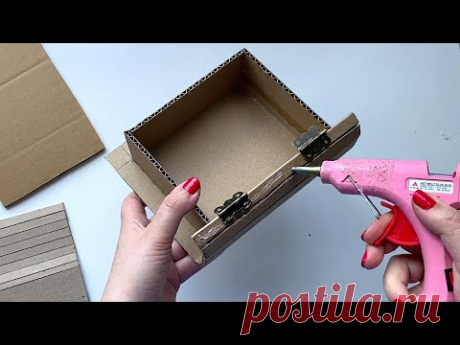 DIY How to make an amazing box | Paper craft - YouTube