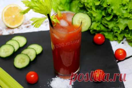 Коктейль Кровавая Мэри в домашних условиях рецепт с фото пошагово - 1000.menu