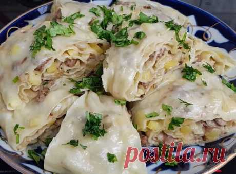 Ханум. Рецепт из солнечного Узбекистана. Вкуснее пельменей и мантов, а готовить быстрее и проще | Отчаянная Домохозяйка | Яндекс Дзен