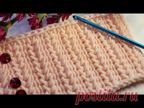 Cozy Harmony Braids Stitch ~ Tunisian Crochet Pattern
