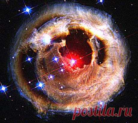 &quot;Звездная   ночь&quot;. Свет  вокруг  одной  из  звезд  Млечного  пути.                                                                                                 Телескоп «Хаббл» (Hubble): 10 лучших фотографий.