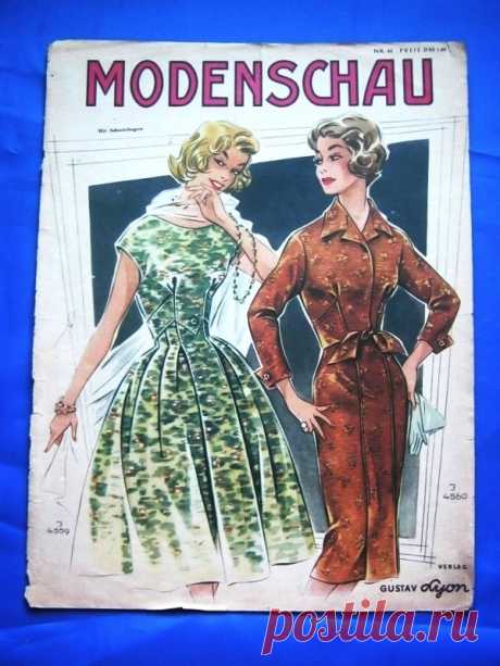 По страницам &quot;Modenschau&quot; — мода 50-х годов прошлого столетия 
Новое — хорошо забытое старое. Такие платья и костюмы шили наши мамы и бабушки. Именно шили — сами, в ателье. Портнихи были в большом почёте. Сейчас можно купить модную одежду, а тогда...
По сравнени…