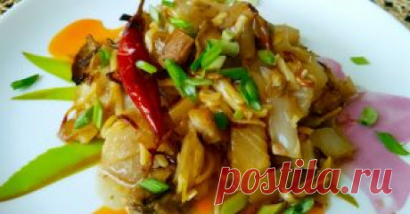 Классный рецепт - Лапша с капустой!