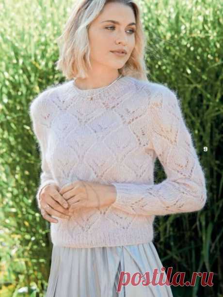 Топовая подборка моделей из журнала Сабрина + мастер-класс узора для кардигана Baggy sweater. | Asha. Вязание и дизайн.🌶 | Яндекс Дзен