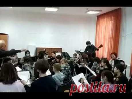 Репетиция к концерту  26 12 2021 г