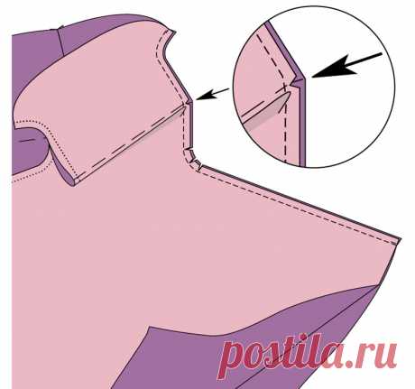 Пуловер с цельнокроеным воротником своими руками — Мастер-классы на BurdaStyle.ru