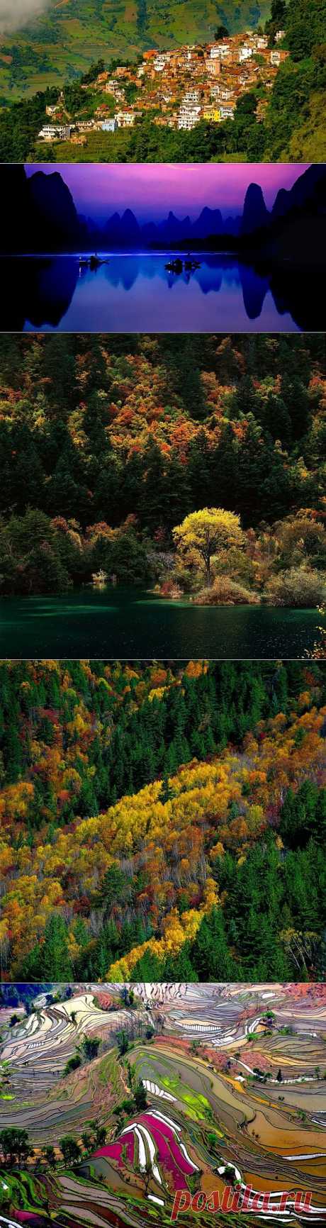 Ландшафты Китая в фотографиях Thierry Bornier | Newpix.ru - позитивный интернет-журнал