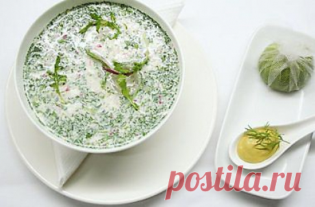 Окрошка с кефиром