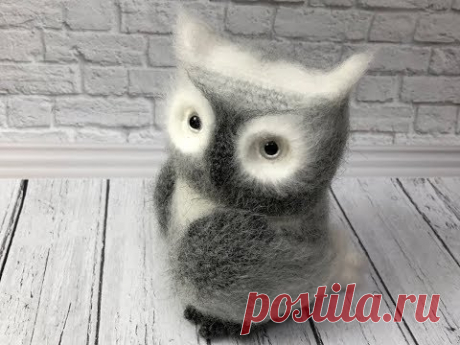 Как связать совенка крючком