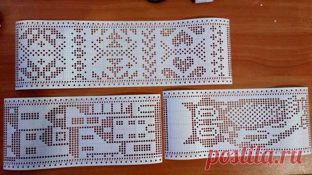 Перфокарты для заказчика
#перфокарты #УзорСпицами #УзорПерфокарта #ВязальнаяМашина #ЖаккардДляДетей #жаккард