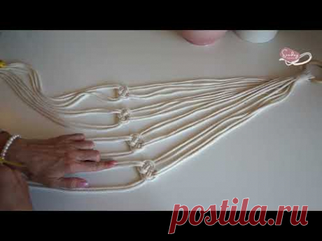 DIY Macrame Plant Hanger with Josephine knot