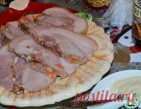 Рулет из рульки – кулинарный рецепт