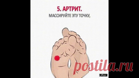 Массаж точек для здоровья
