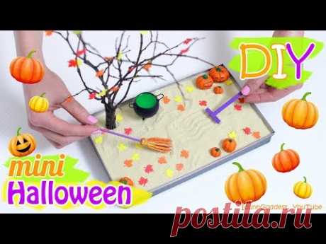 How To Make A Miniature Halloween Zen Garden – DIY Stress-Relieving Desk Decoration