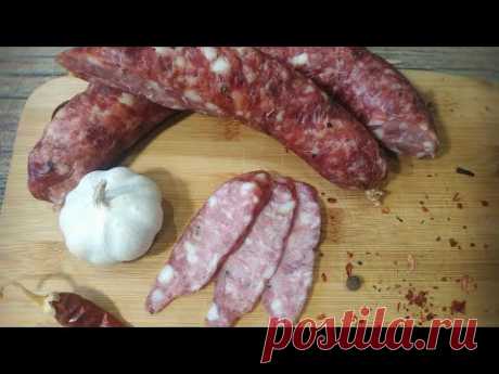 КРАКОВСКАЯ КОЛБАСА В ДОМАШНИХ УСЛОВИЯХ