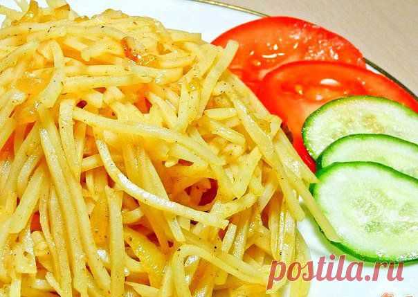 Картофель по-корейски