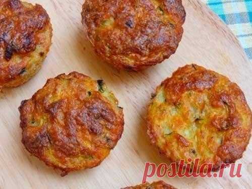 Маффины из кабачка и творога — Мегаздоров
