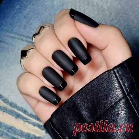 Double Black french manicur