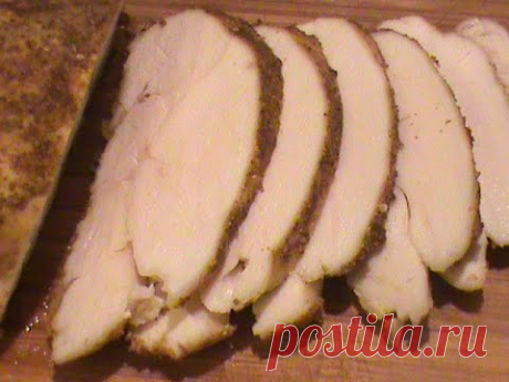Куриная пастрома.  Рецепт пастромы в микроволновке.  Диета Дюкана