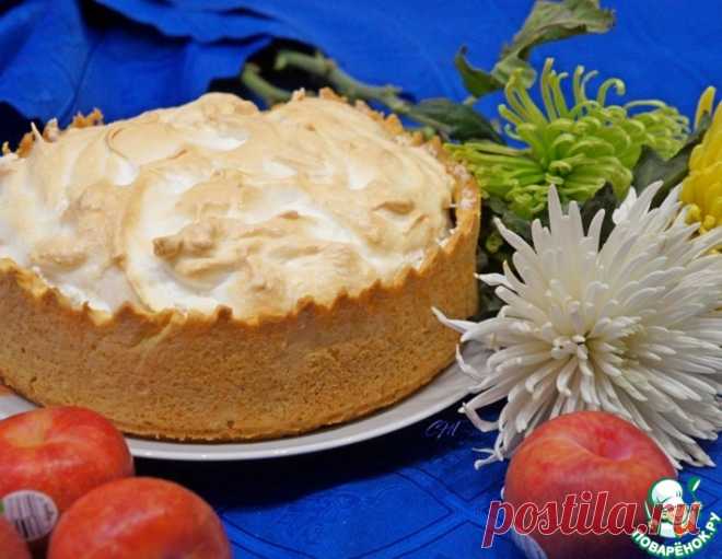 Сливовый пирог с безе – кулинарный рецепт