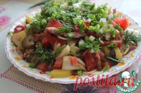 Пикантный картофельный салат – кулинарный рецепт
